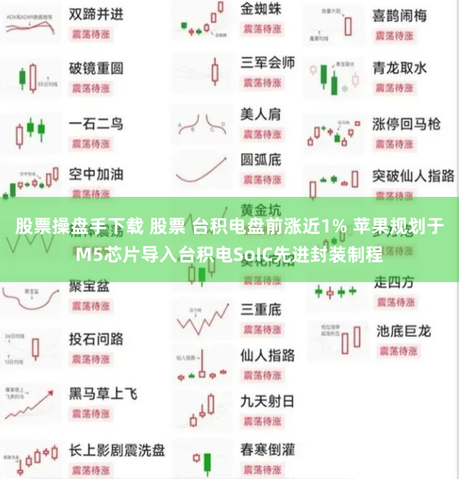 股票操盘手下载 股票 台积电盘前涨近1% 苹果规划于M5芯片导入台积电SoIC先进封装制程